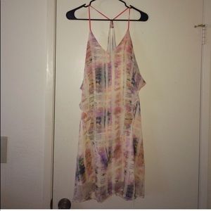 Beachy Watercolor Sundress